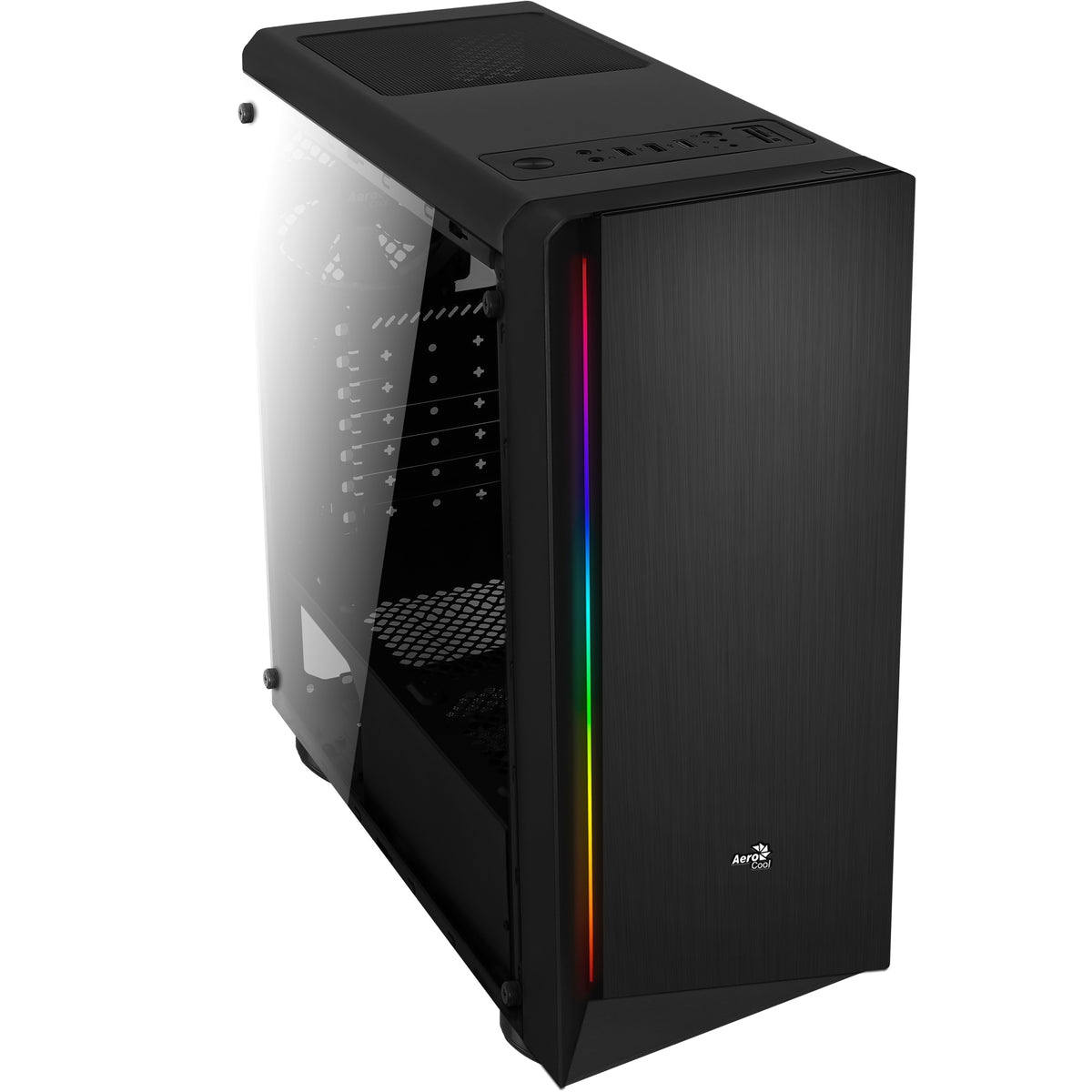 Aerocool RIFT Computer-Gehäuse Midi Tower Schwarz