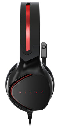 Acer Nitro Gaming Headset Kopfhörer Kabelgebunden Kopfband Schwarz