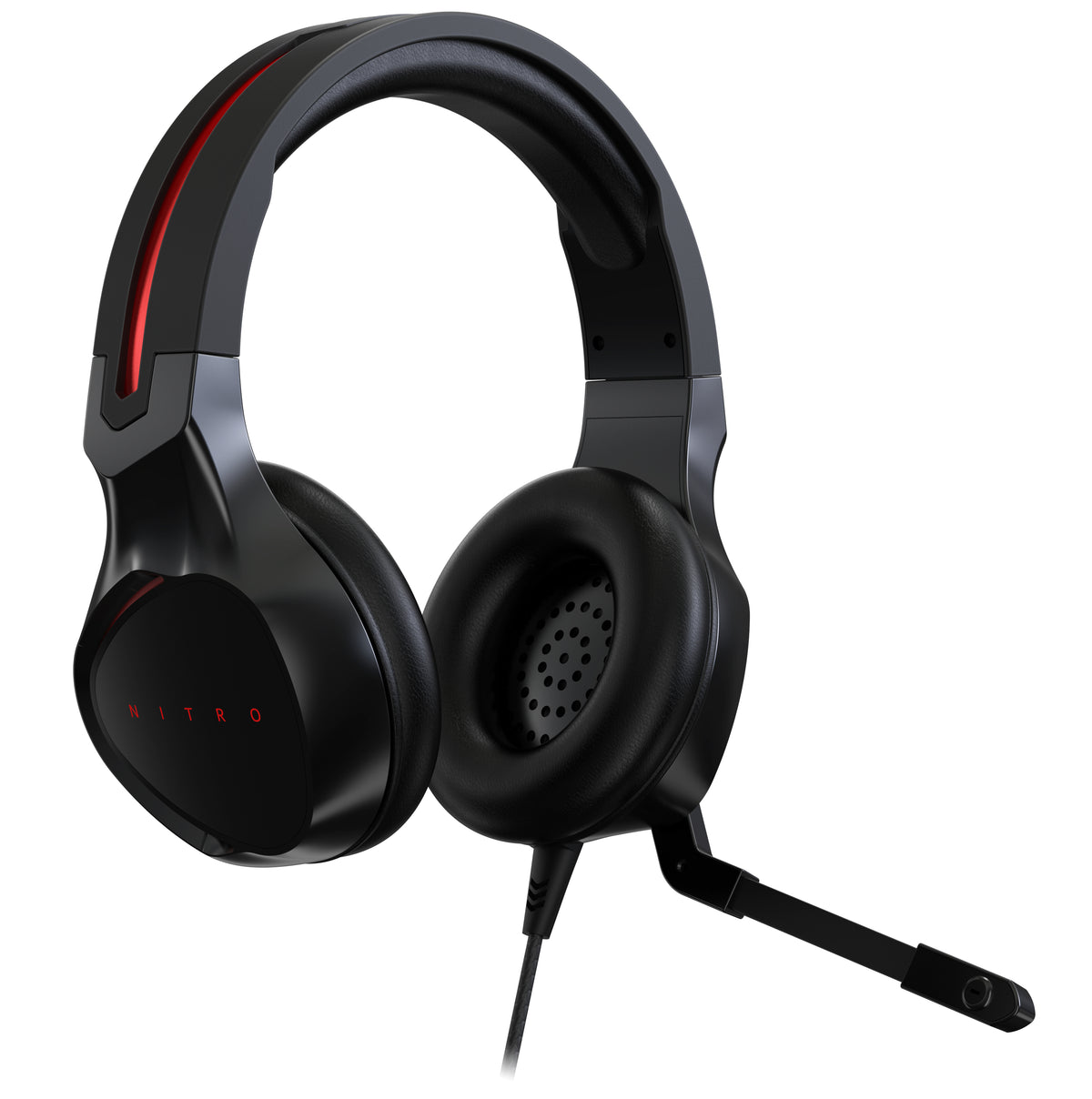 Acer Nitro Gaming Headset Kopfhörer Kabelgebunden Kopfband Schwarz