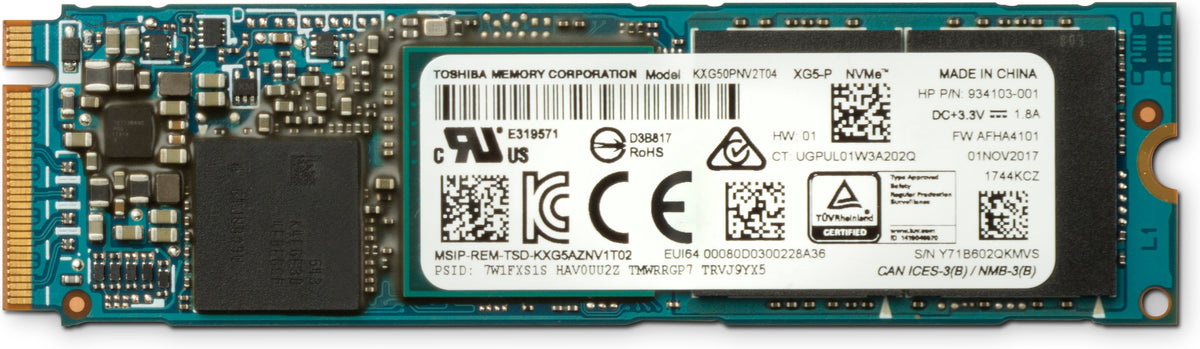 HP Z Turbo Drive Quad Pro 256GB TLC SSD Module