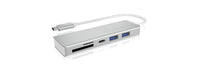 ICY BOX IB-HUB1413-CR USB 3.2 Gen 1 (3.1 Gen 1) Type-C Silber