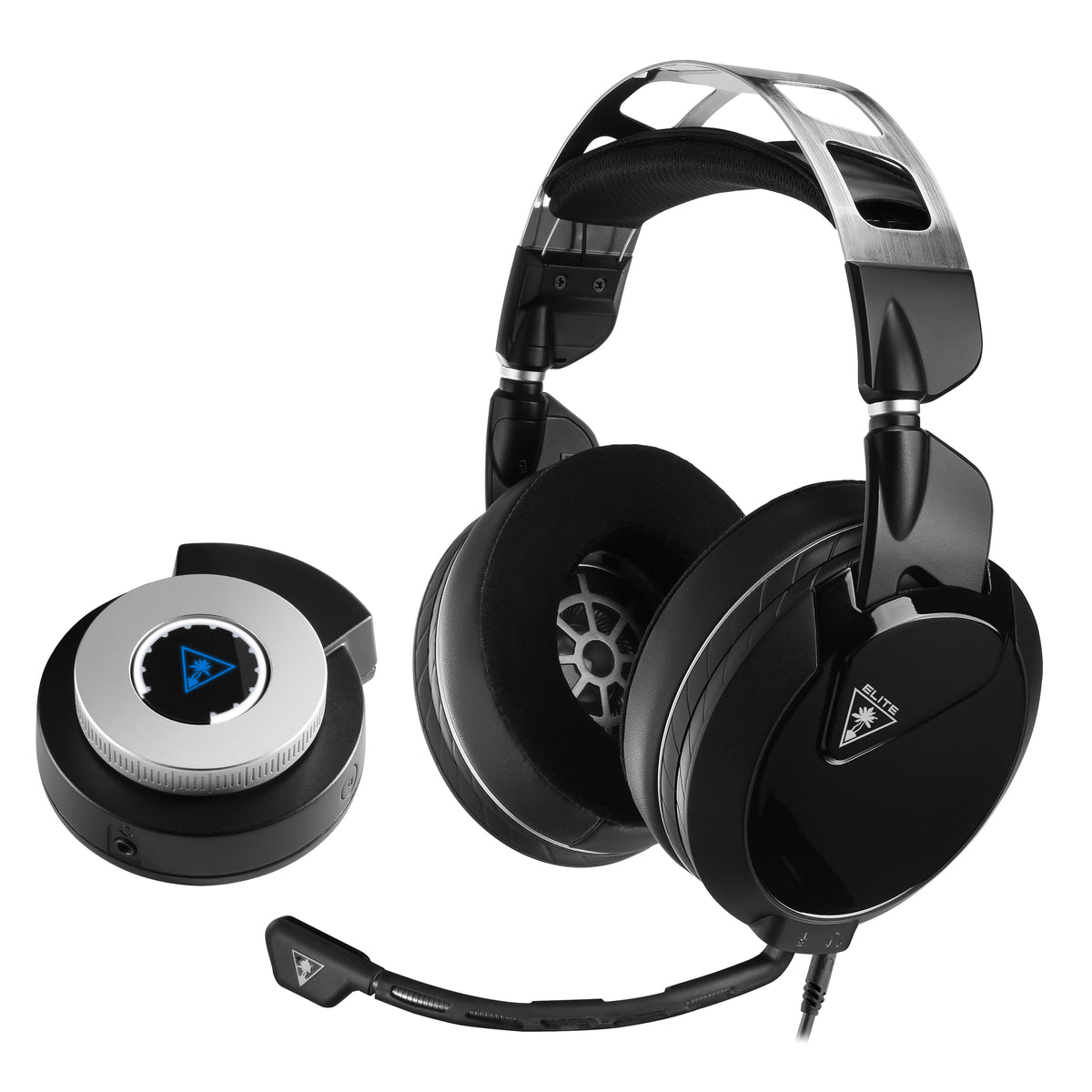 Turtle Beach Elite Pro 2 + SuperAmp PS4 Kopfhörer Verkabelt & Kabellos Kopfband Gaming Bluetooth Schwarz