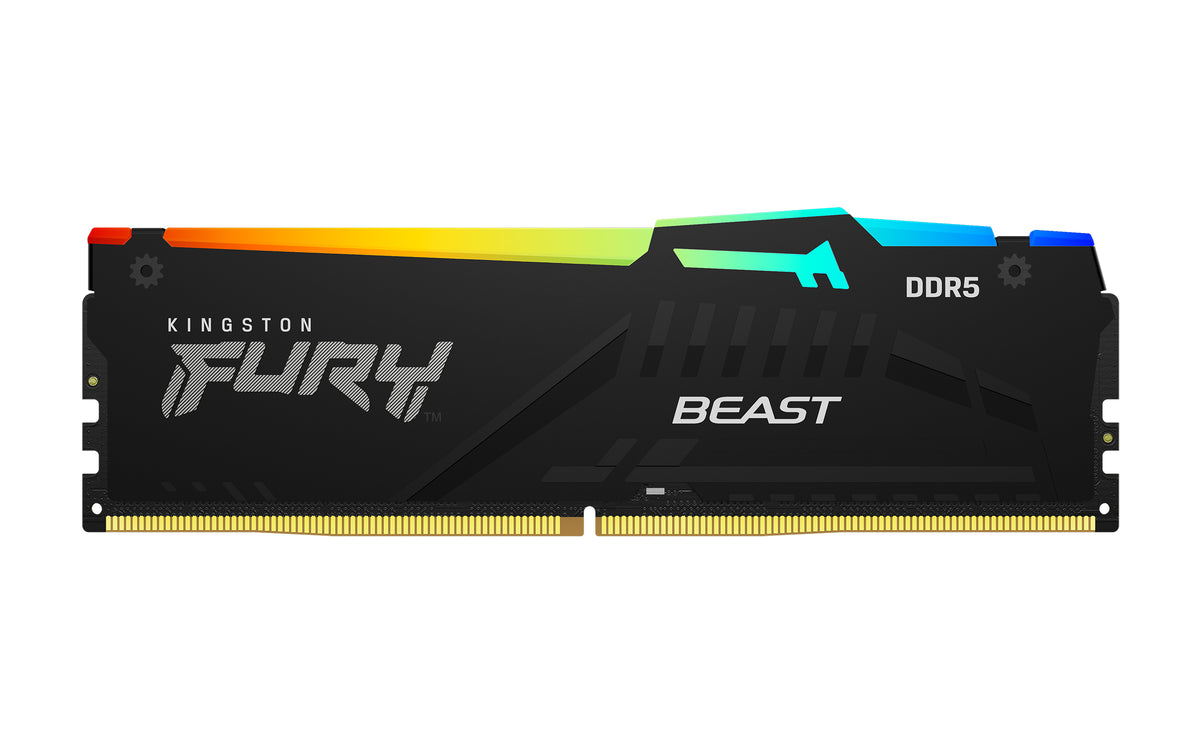 Kingston Technology FURY Beast 64 GB 6000 MT/s DDR5 CL36 DIMM (2er-Kit) RGB EXPO