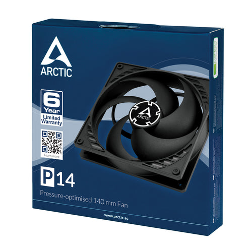 140mm Arctic P14 black/black
