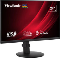 Viewsonic VA VA2408-HDJ Computerbildschirm 61 cm (24") 1920 x 1080 Pixel Full HD LED Schwarz