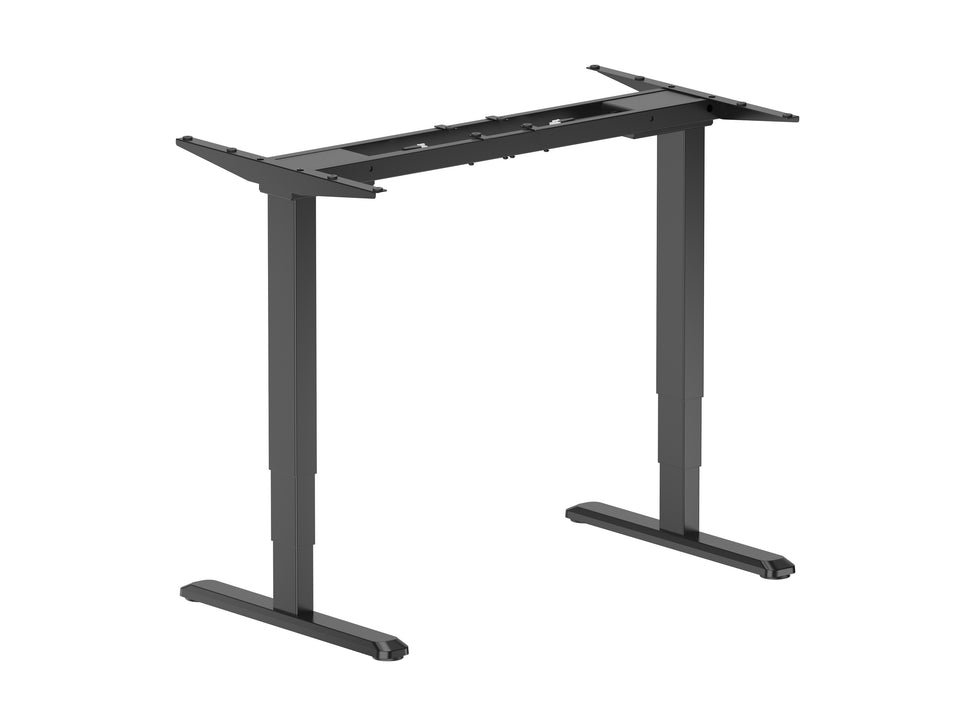 Piétement de bureau assis-debout électrique ERGO Equip, Noir