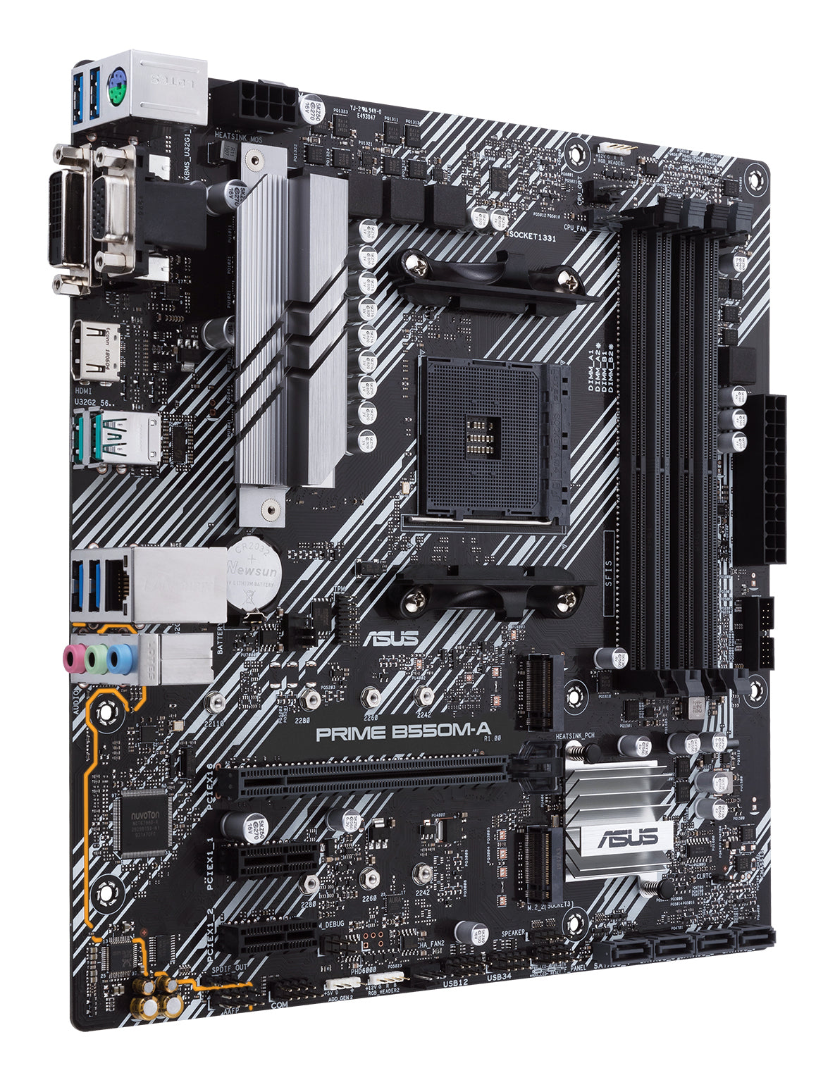 ASUS Prime B550M-A/CSM AMD B550 Sockel AM4 micro ATX