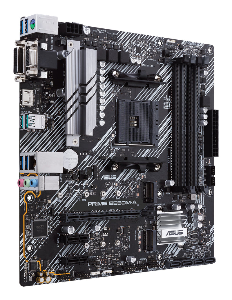 ASUS Prime B550M-A/CSM AMD B550 Sockel AM4 micro ATX