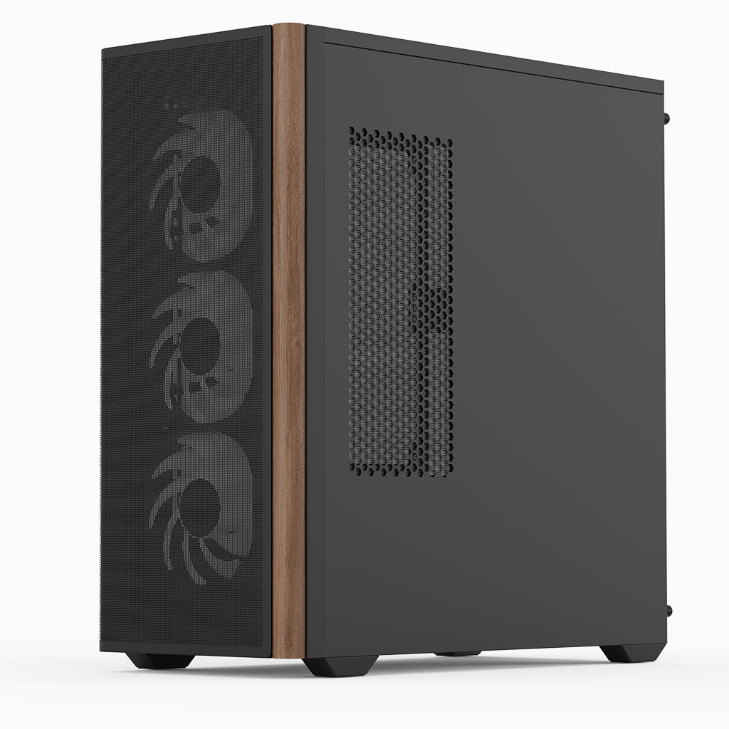 Aerocool D501A Midi Tower Schwarz