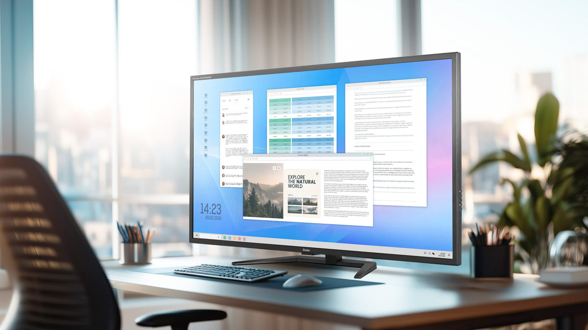 iiyama ProLite X4373UHSU-B2 Computerbildschirm 108 cm (42.5") 3840 x 2160 Pixel 4K Ultra HD LED Schwarz