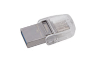 Kingston Technology DataTraveler microDuo 3C 64GB USB-Stick USB Type-A / USB Type-C 3.2 Gen 1 (3.1 Gen 1) Schwarz