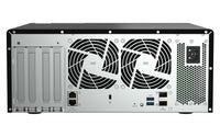 QNAP TS-h1290FX NAS Tower EPYC 7302P 256 GB DDR4 0 TB QuTS hero Schwarz
