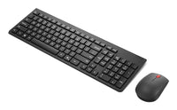 Lenovo 4X31R64457 Tastatur Maus enthalten Büro RF Wireless Belgisch, Englisch Schwarz