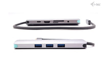 i-tec USB-C Metal Nano Docking Station 4K HDMI LAN with Power Delivery 100W + Universal Charger 100W