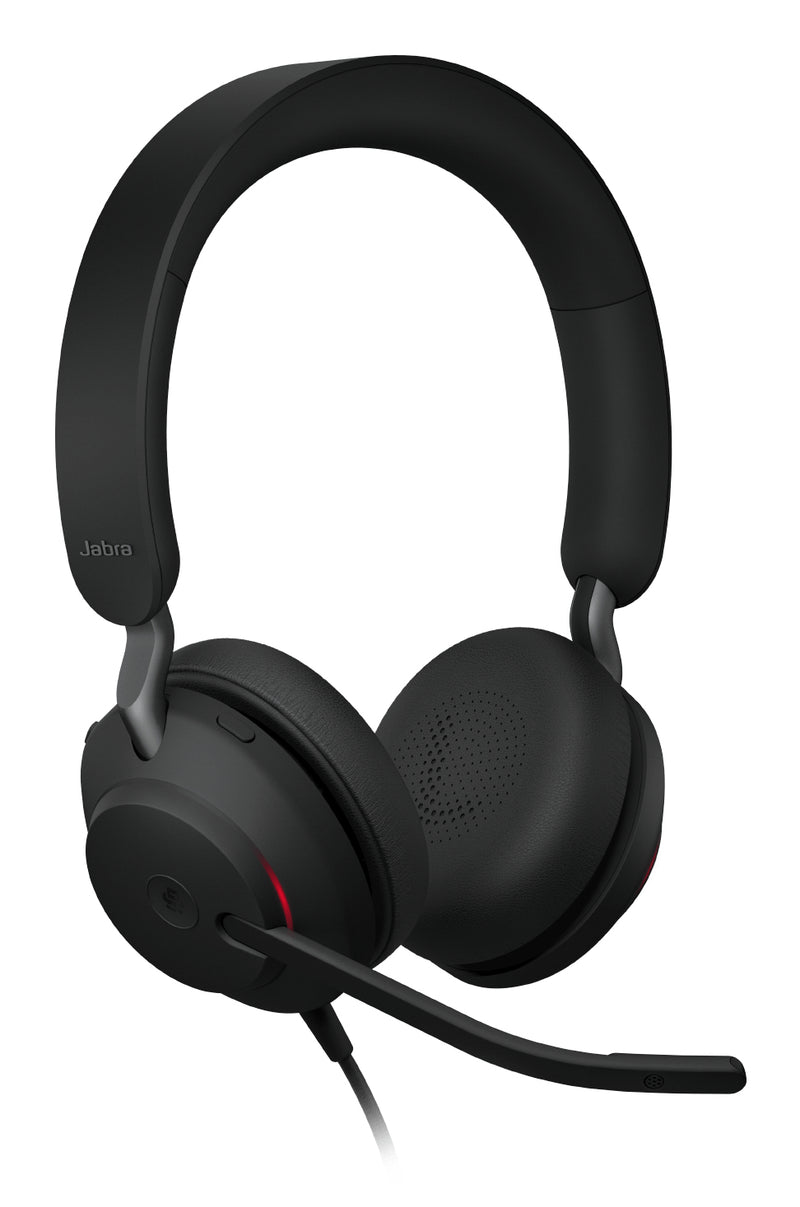 Jabra Evolve2 40 SE Kopfhörer Kabelgebunden Kopfband Büro/Callcenter USB Type-C / USB Type-A Schwarz
