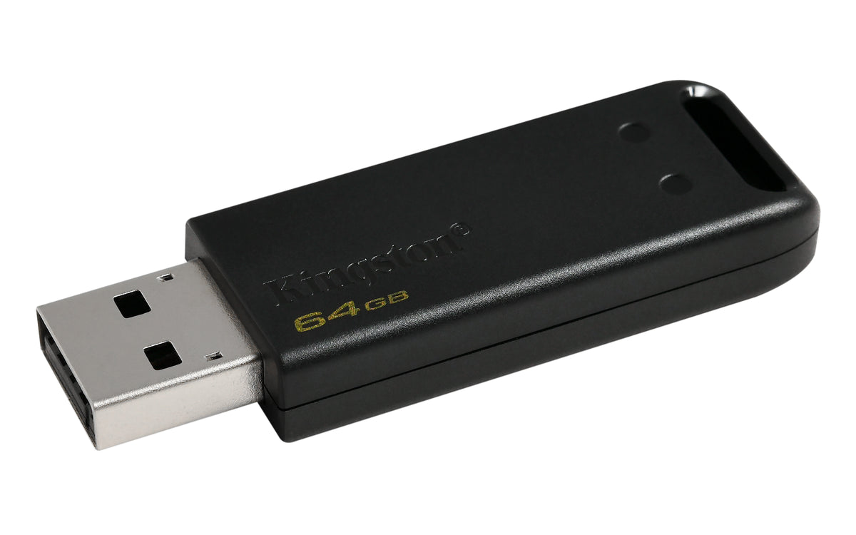 Kingston Technology DataTraveler 20 USB-Stick 64 GB USB Typ-A 2.0 Schwarz
