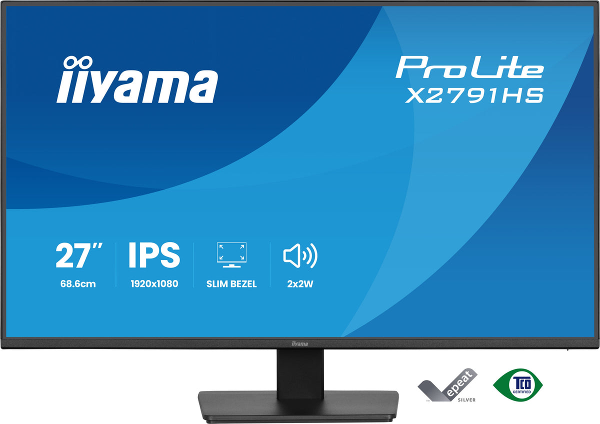 iiyama ProLite X2791HS-B1 Computerbildschirm 68,6 cm (27") 1920 x 1080 Pixel Full HD LED Schwarz