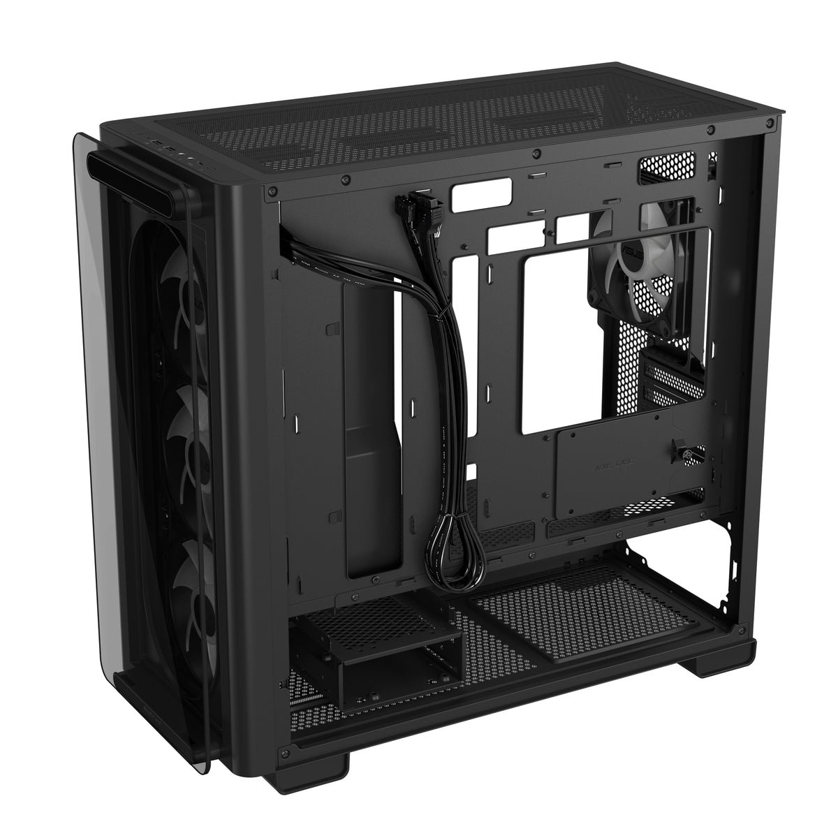 ASUS A23 PLUS TG ARGB BLACK Micro Tower Schwarz