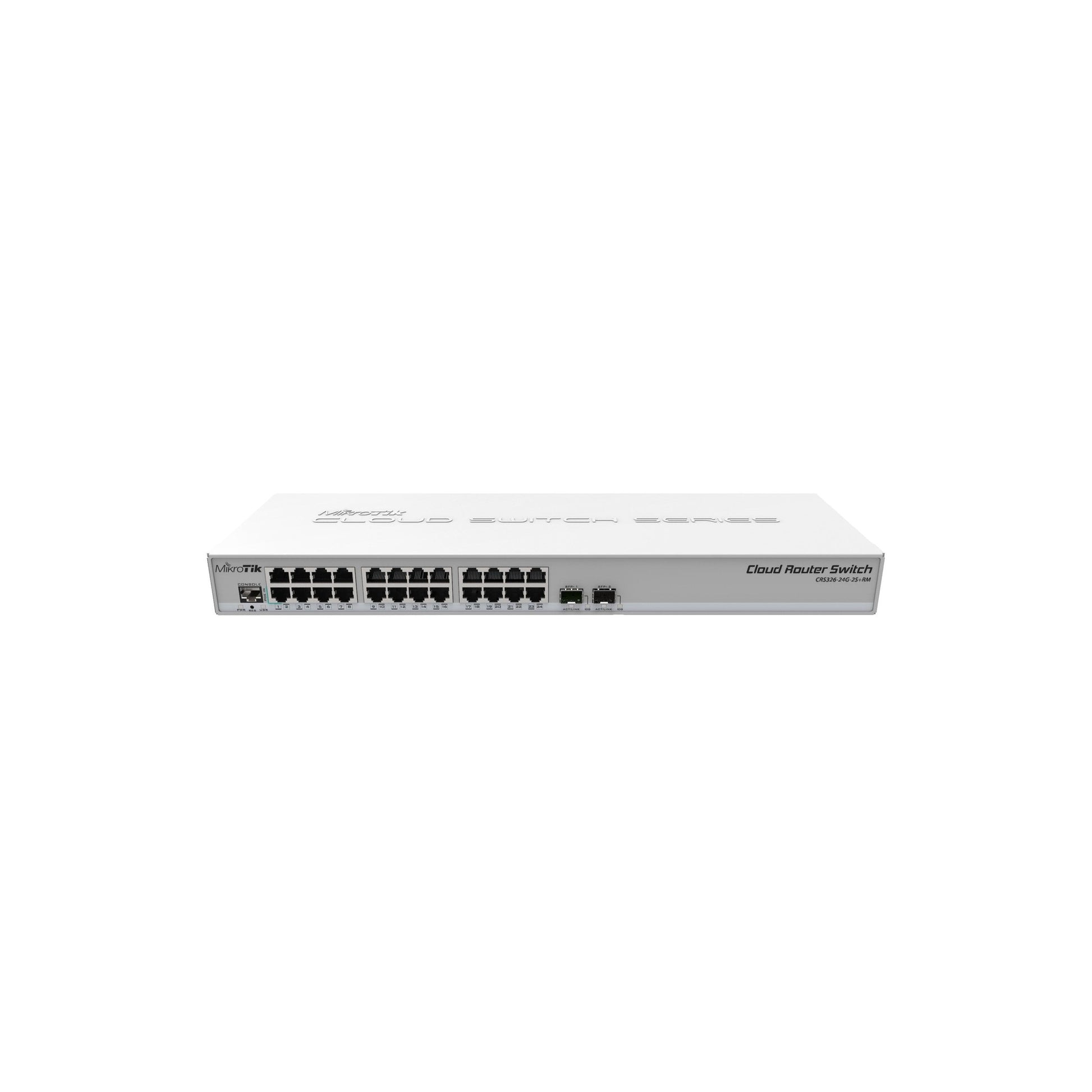 MikroTik CRS326-24G-2S+RM: L3 Smart Switch