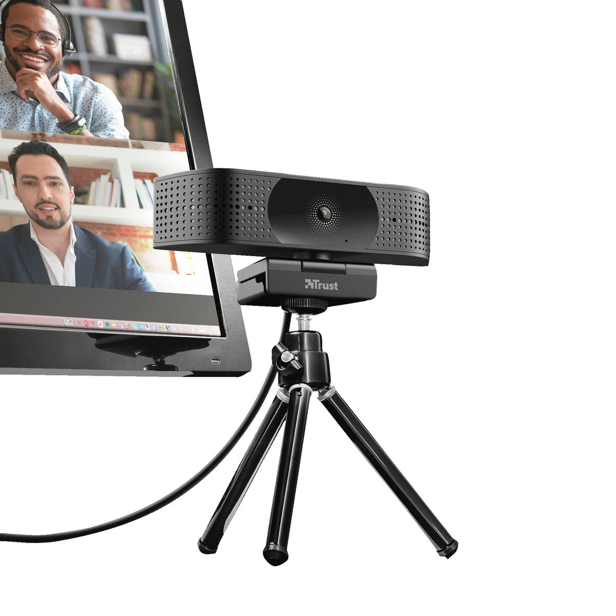 Trust Teza Webcam 3840 x 2160 Pixel USB 2.0 Schwarz