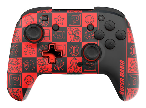 PDP REMATCH GLOW Schwarz, Grün, Rot Gamepad Analog / Digital Nintendo Switch, Nintendo Switch OLED
