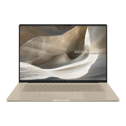 ASUS Zenbook A16 UX3607QA-SH056W Snapdragon X1-26-100 Laptop 40,6 cm (16") WUXGA 32 GB LPDDR5x-SDRAM 1 TB SSD Wi-Fi 6E (802.11ax) Windows 11 Home Beige