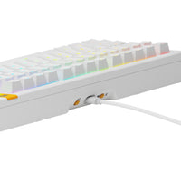 Glorious Gaming GMMK 3 HE 75% Prebuilt Tastatur USB QWERTY US Englisch Weiß