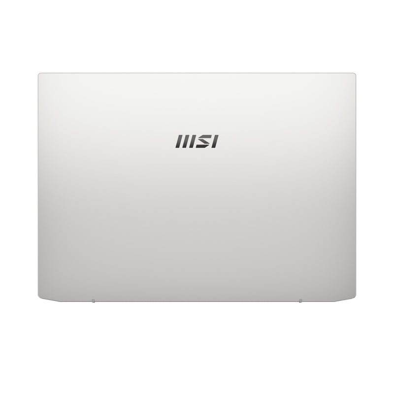 MSI Prestige A16 Al+A3HMG-036 AMD Ryzen AI 9 365 Laptop 40,6 cm (16") Quad HD+ 32 GB LPDDR5x-SDRAM 1 TB SSD Wi-Fi 7 (802.11be) Windows 11 Home Silber