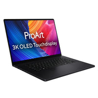 ASUS ProArt P16 H7606WM-SR127W AMD Ryzen AI 9 HX 370 Laptop 40,6 cm (16") Touchscreen 3K 32 GB LPDDR5x-SDRAM 1 TB SSD NVIDIA GeForce RTX 5060 Laptop GPU Wi-Fi 7 (802.11be) Windows 11 Home Schwarz