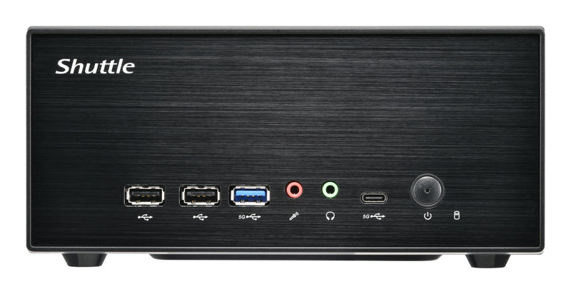 Shuttle XPC slim Barebone XB860G2 - S1851, Intel H860, 1xDP, 2xHDMI, 2 PCIe Slots (1x 16X & 1x X1), 2x Intel LAN (1G + 2.5G), 8x USB, 3x M.2, 24/7 Dauerbetrieb
