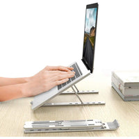 Techly ICA-TBL 134TY laptop-ständer Silber 40,6 cm (16")