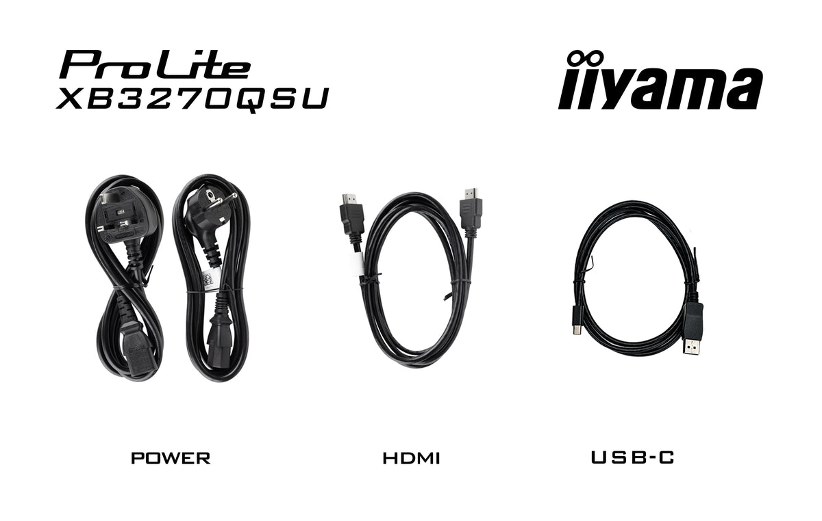 iiyama ProLite XB3270QSU-B1 Computerbildschirm 80 cm (31.5") 2560 x 1440 Pixel Quad HD LED Schwarz