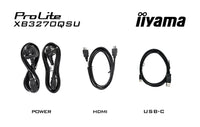 iiyama ProLite XB3270QSU-B1 Computerbildschirm 80 cm (31.5") 2560 x 1440 Pixel Quad HD LED Schwarz