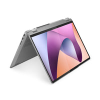Lenovo IdeaPad Flex 5 16ABR8 AMD Ryzen™ 5 7430U Hybrid (2-in-1) 40,6 cm (16") Touchscreen WUXGA 16 GB LPDDR4x-SDRAM 512 GB SSD Wi-Fi 6 (802.11ax) Windows 11 Home Deutsch Grau