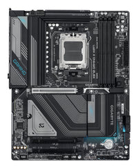 GIGABYTE X870 GAMING X WIFI7 Mainboard - Unterstützt AMD Ryzen 9000 CPUs, 16+2+2 Phasen VRM, bis zu 8000MHz DDR5 (OC), 1xPCIe 5.0 + 2xPCIe 4.0, Wi-Fi 7, 2.5GbE LAN, USB 4