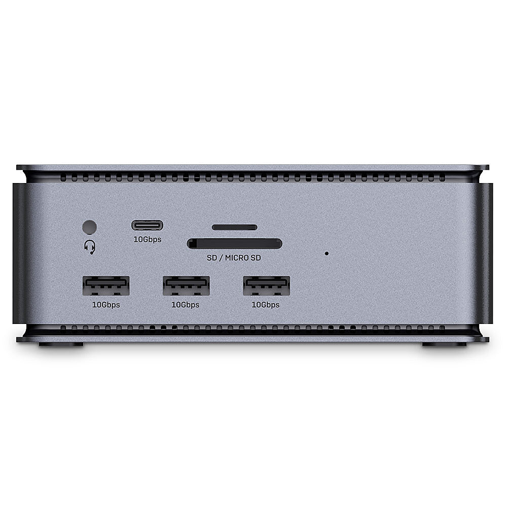 Lindy 43372 laptop-dockingstation & portreplikator Andocken USB4 Anthrazit