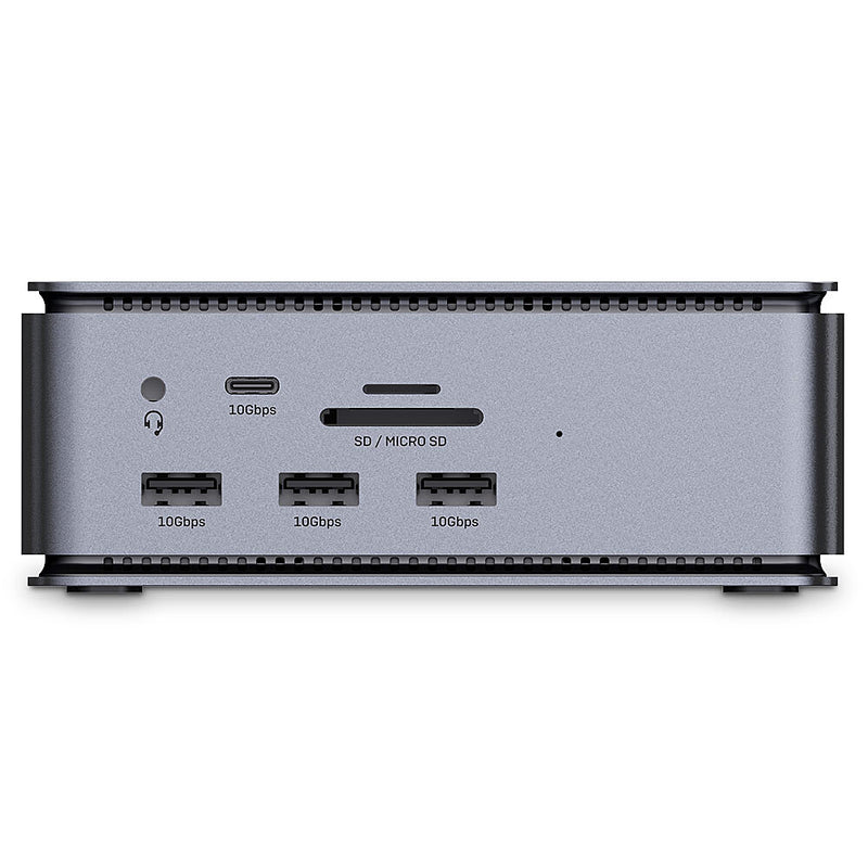 Lindy 43372 laptop-dockingstation & portreplikator Andocken USB4 Anthrazit