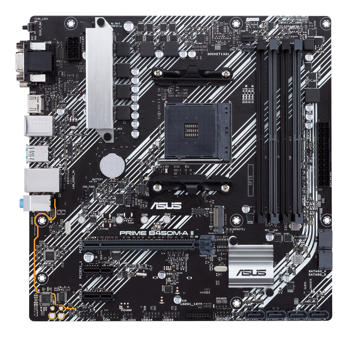 ASUS PRIME B450M-A II AMD B450 Sockel AM4 micro ATX