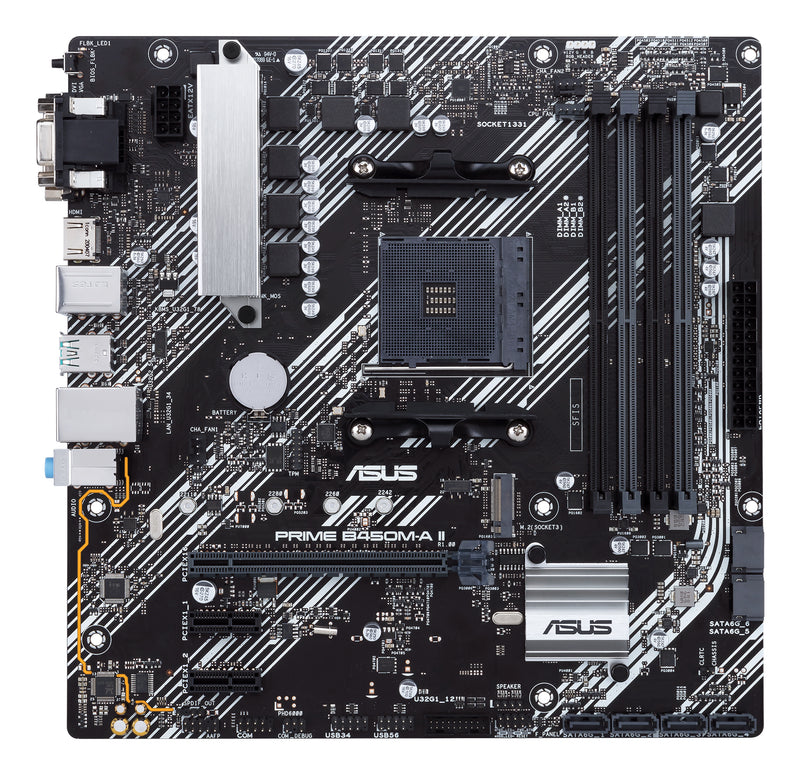 ASUS PRIME B450M-A II AMD B450 Sockel AM4 micro ATX