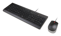 Lenovo 4X31R64414 Tastatur Maus enthalten Universal USB Deutsch Schwarz