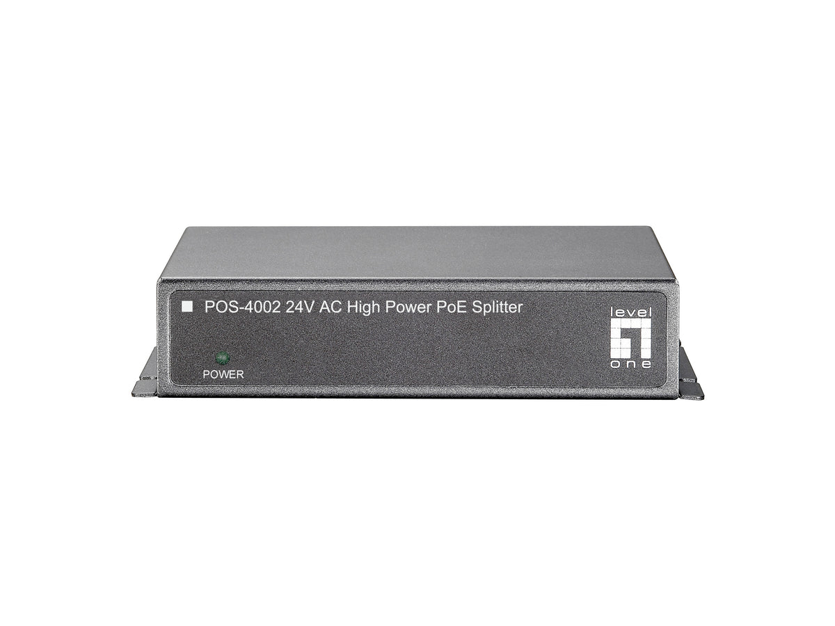 LevelOne 24V AC High-Power PoE Splitter