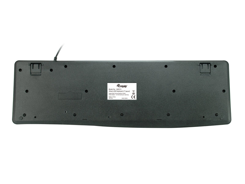 Equip 245213 Tastatur Büro USB QWERTY Italienisch Schwarz