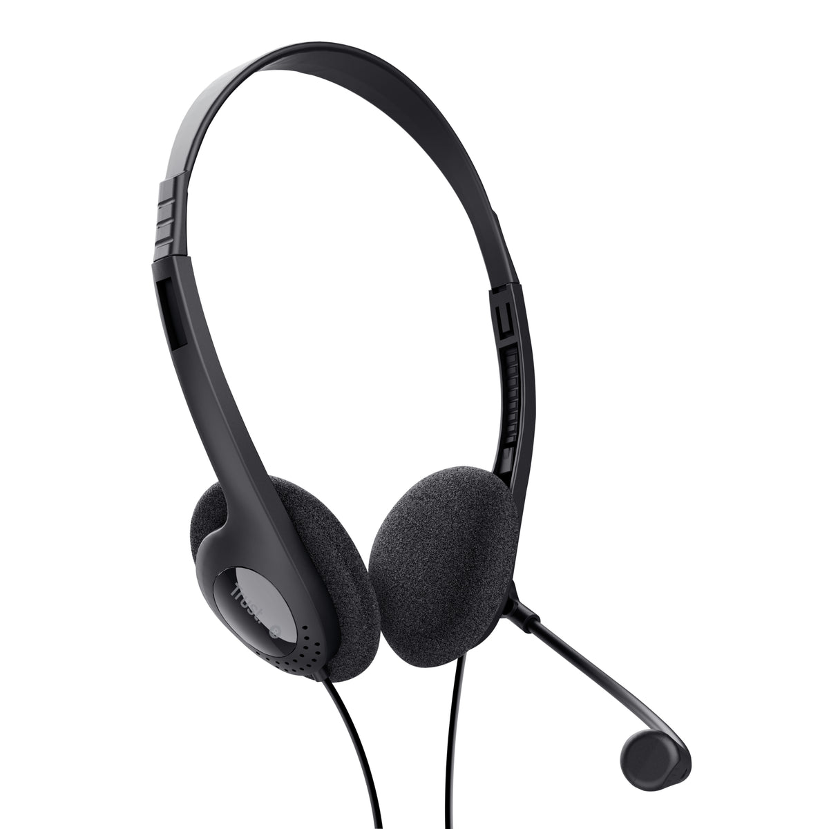 Trust 21665 Kopfhörer & Headset Kabelgebunden im Ohr Anrufe/Musik Schwarz