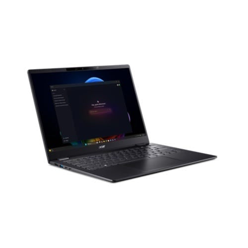 Acer TravelMate P6 TMP614-54-TCO-553Z Intel Core Ultra 5 226V Laptop 35,6 cm (14") WUXGA 16 GB LPDDR5x-SDRAM 512 GB SSD Wi-Fi 7 (802.11be) Windows 11 Pro Deutsch Schwarz