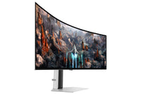 Samsung G93SC Computerbildschirm 124,5 cm (49") 5120 x 1440 Pixel Dual QHD OLED Silber