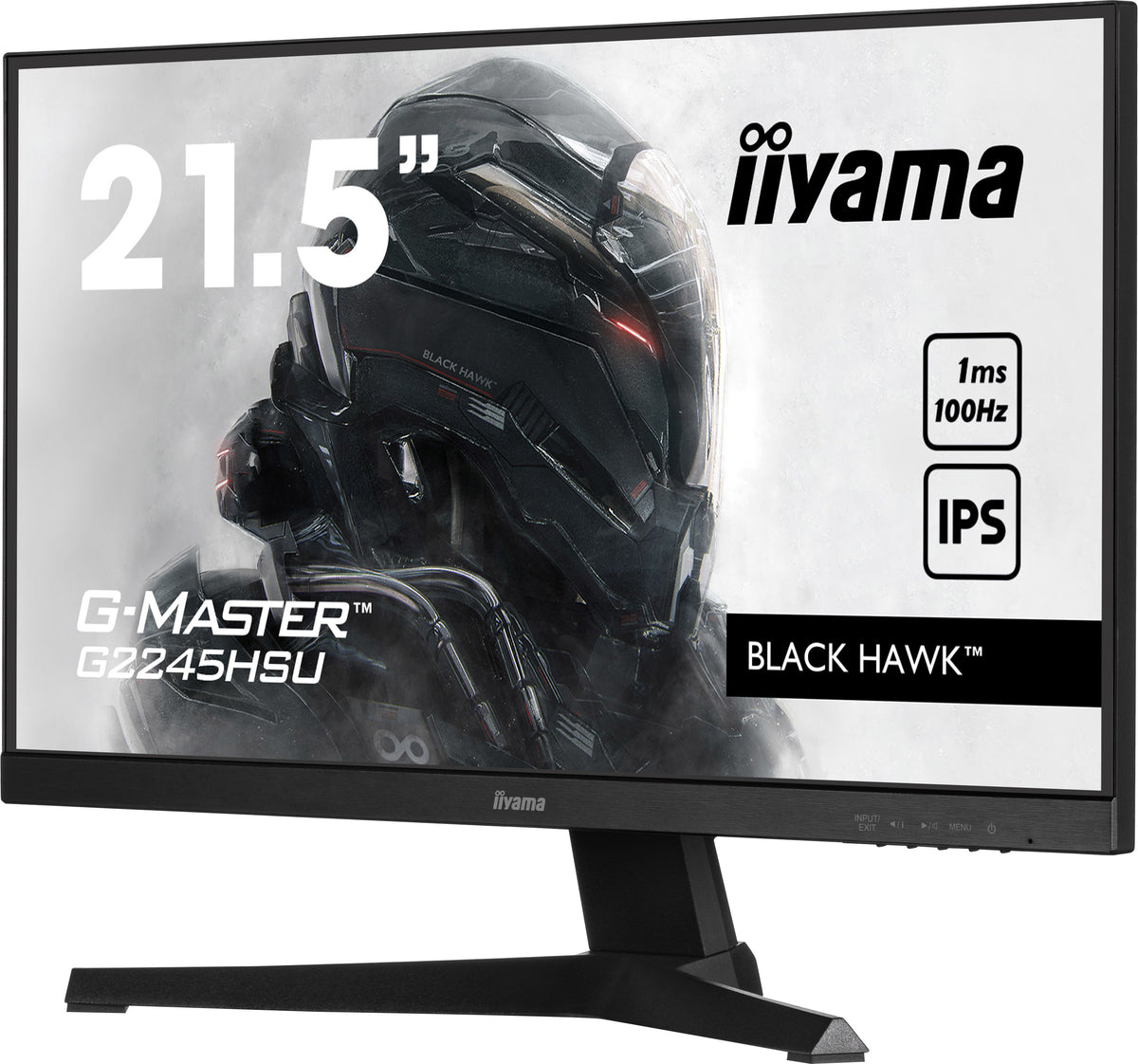 iiyama G-MASTER G2245HSU-B2 Computerbildschirm 54,6 cm (21.5") 1920 x 1080 Pixel Full HD LED Schwarz