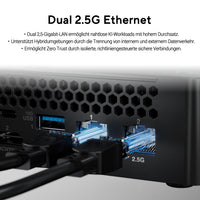 ASUS NUC 16 Pro Slim Mini PC RNUC16GDKU7684N2 (Intel Core Ultra 7 356H Prozessor, Intel Grafik, 2x 16GB DDR5 Speicher, 1TB G4 PCIe SSD, Intel WiFi 7, Windows 11 Pro NextGen Standard, mit EU-Netzkabel, bis 180 TOPS KI-Leistung, unterstützt OpenClaw &…