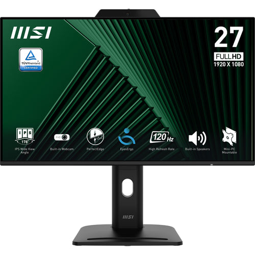 MSI PRO MP272PMG Computerbildschirm 68,6 cm (27") 1920 x 1080 Pixel Full HD LCD Schwarz