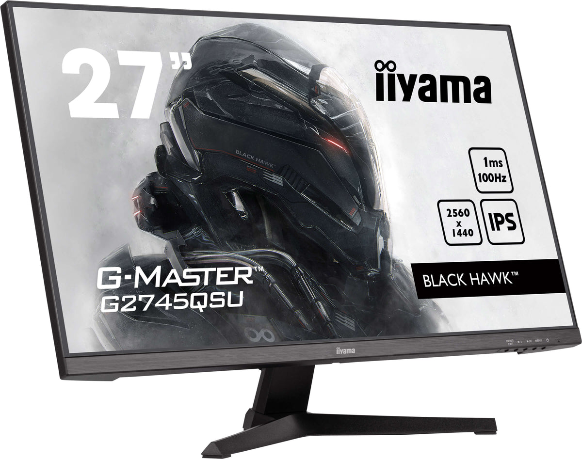 iiyama G-MASTER G2745QSU-B2 Computerbildschirm 68,6 cm (27") 2560 x 1440 Pixel Wide Quad HD LED Schwarz