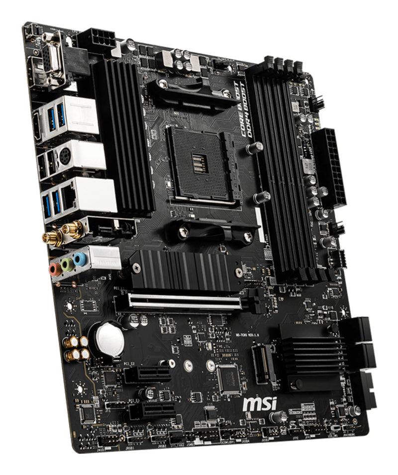 MSI B550M PRO-VDH WIFI Motherboard AMD B550 Sockel AM4 micro ATX